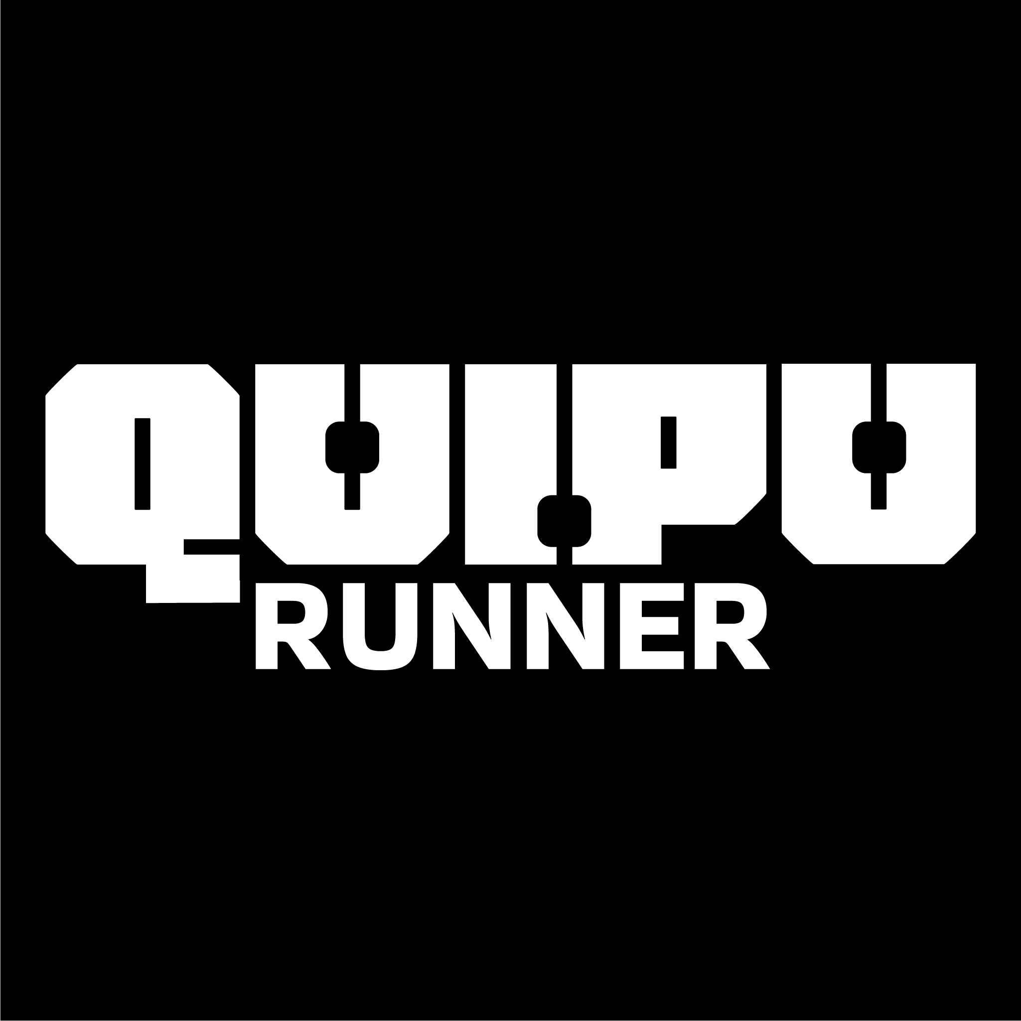 Quipu Runner logo on black
