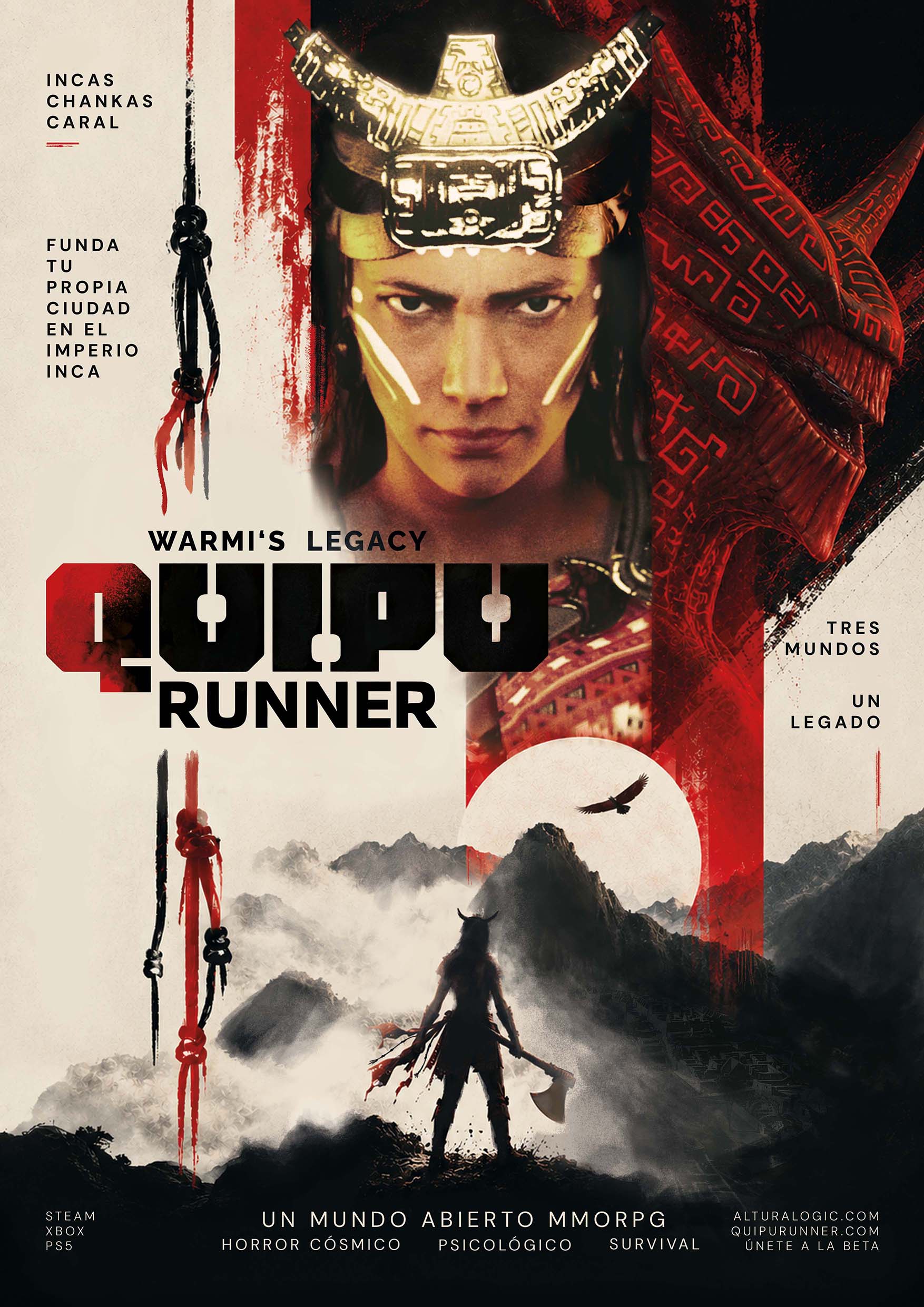 Quipu Runner A3 poster